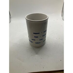 Inspirational‎ Word Mug Linyi Silver Phoenix Support Hope Believe Ceramic